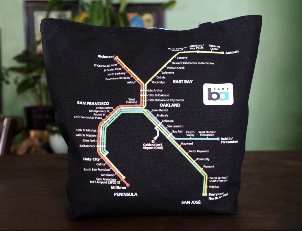 System Map Reversible Tote