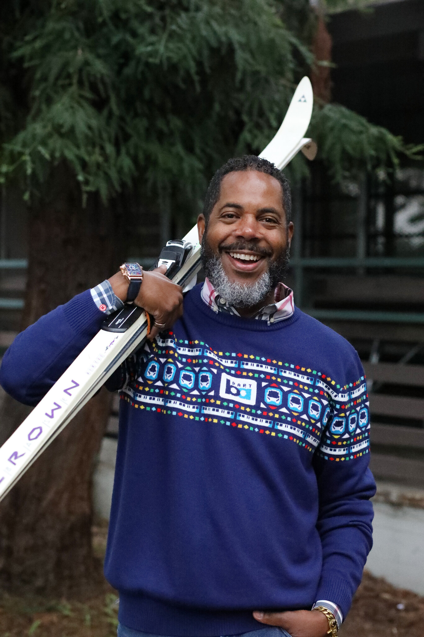 2025 Holiday Sweater - Adult Blue