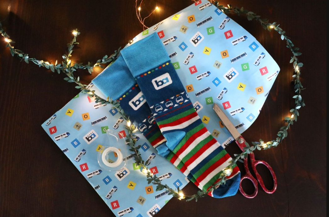 *NEW* BART 2025 Holiday Socks