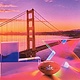 Super Bowl LX Clipper Card - Golden Gate Bridge