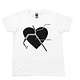 T-Shirt Heart Map Youth White