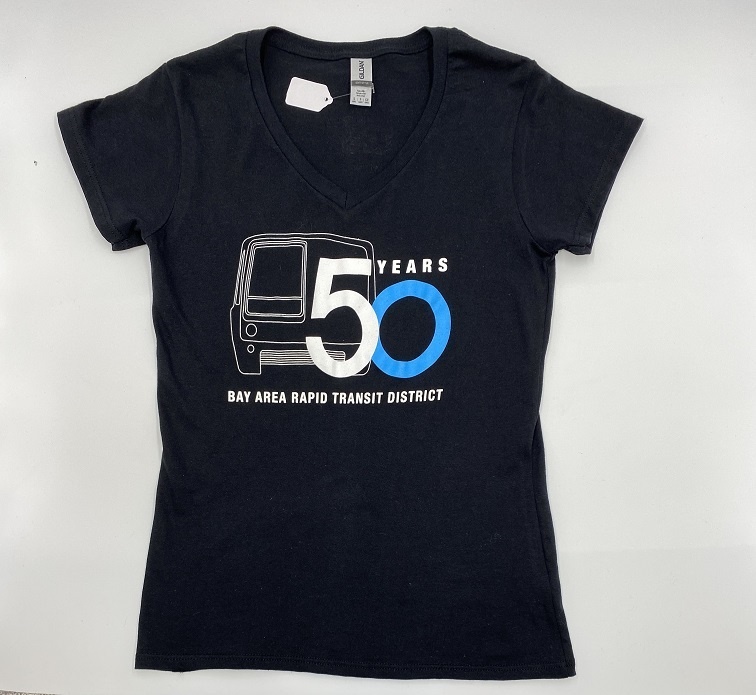 Gildan BART 50th Anniversary V-Neck Ladies