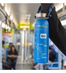 BART System Map Water Bottle