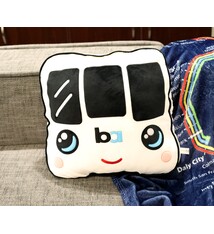 *ON BACK ORDER* BARTy Plush Train Pillow