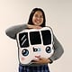 *ON BACK ORDER* BARTy Plush Train Pillow