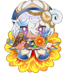 *NEW* BART Anime Flower Sticker - Nimbus