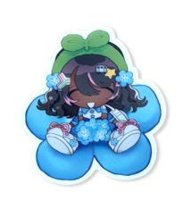 *NEW* BART Anime Flower Sticker - Jasmine