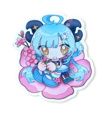 Anime Flower Sticker - Baylee