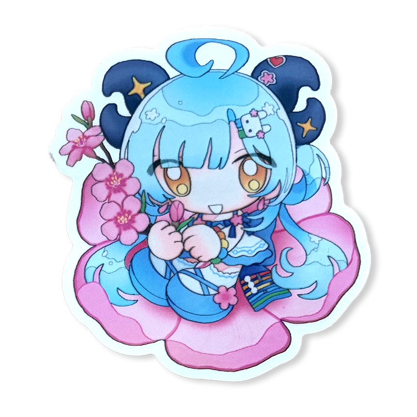 *NEW* BART Anime Flower Sticker - Baylee