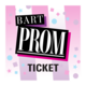 BART Prom Ticket