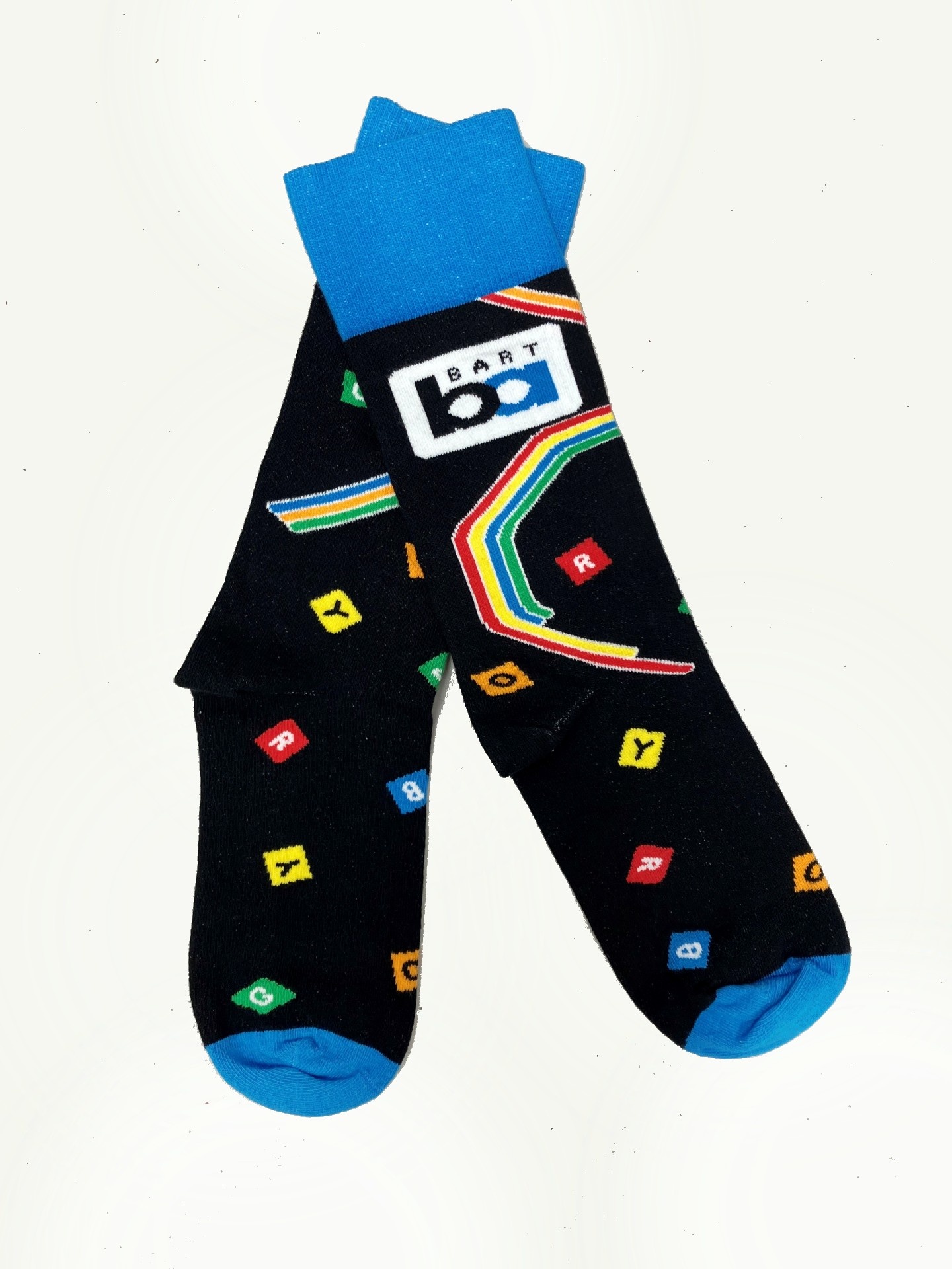 *NEW* BART Lines and Icons Socks