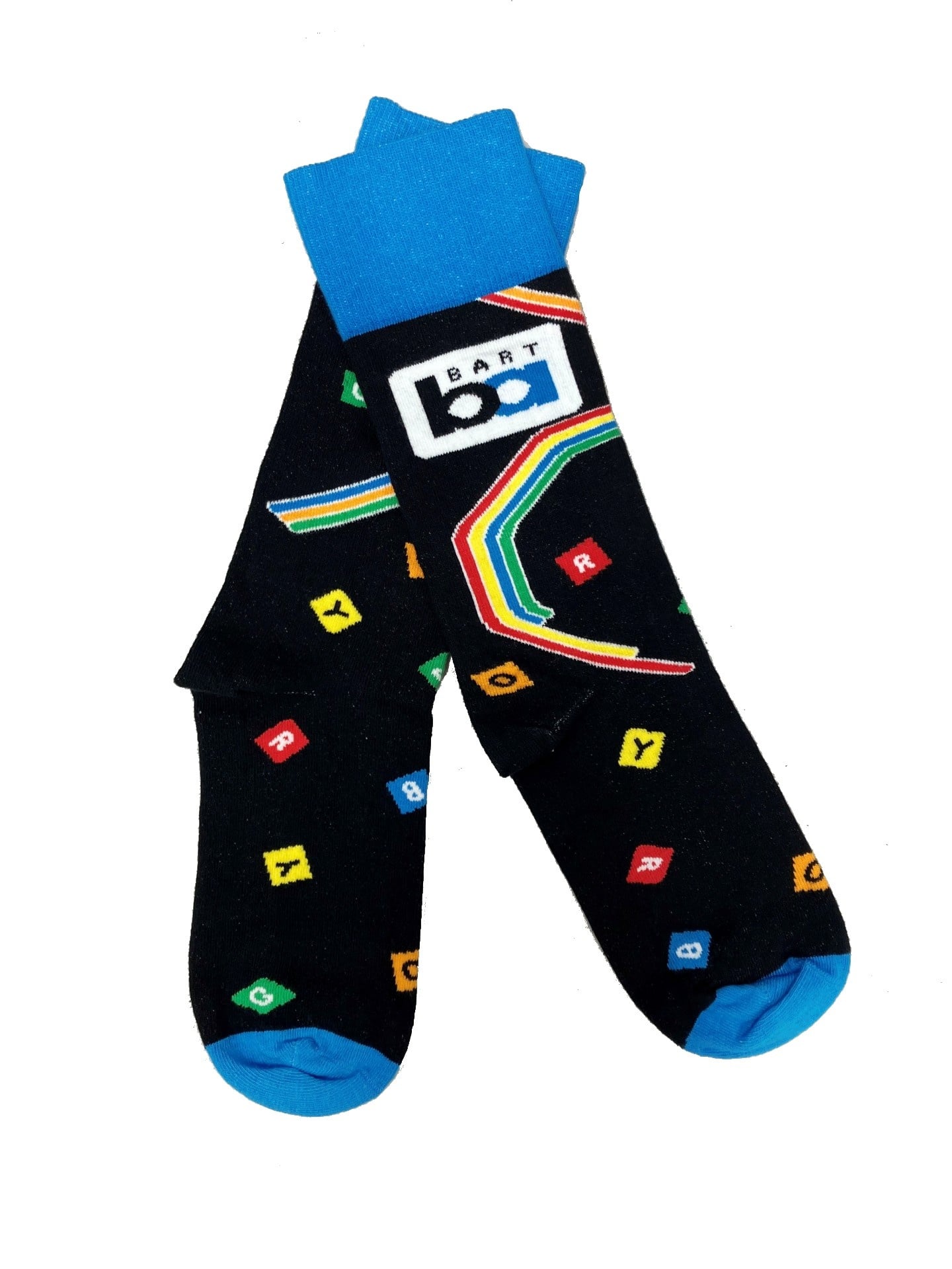 BART Lines and Icons Socks