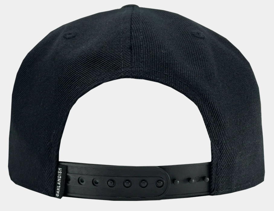 Oaklandish Ballers Snapback Cap - Black