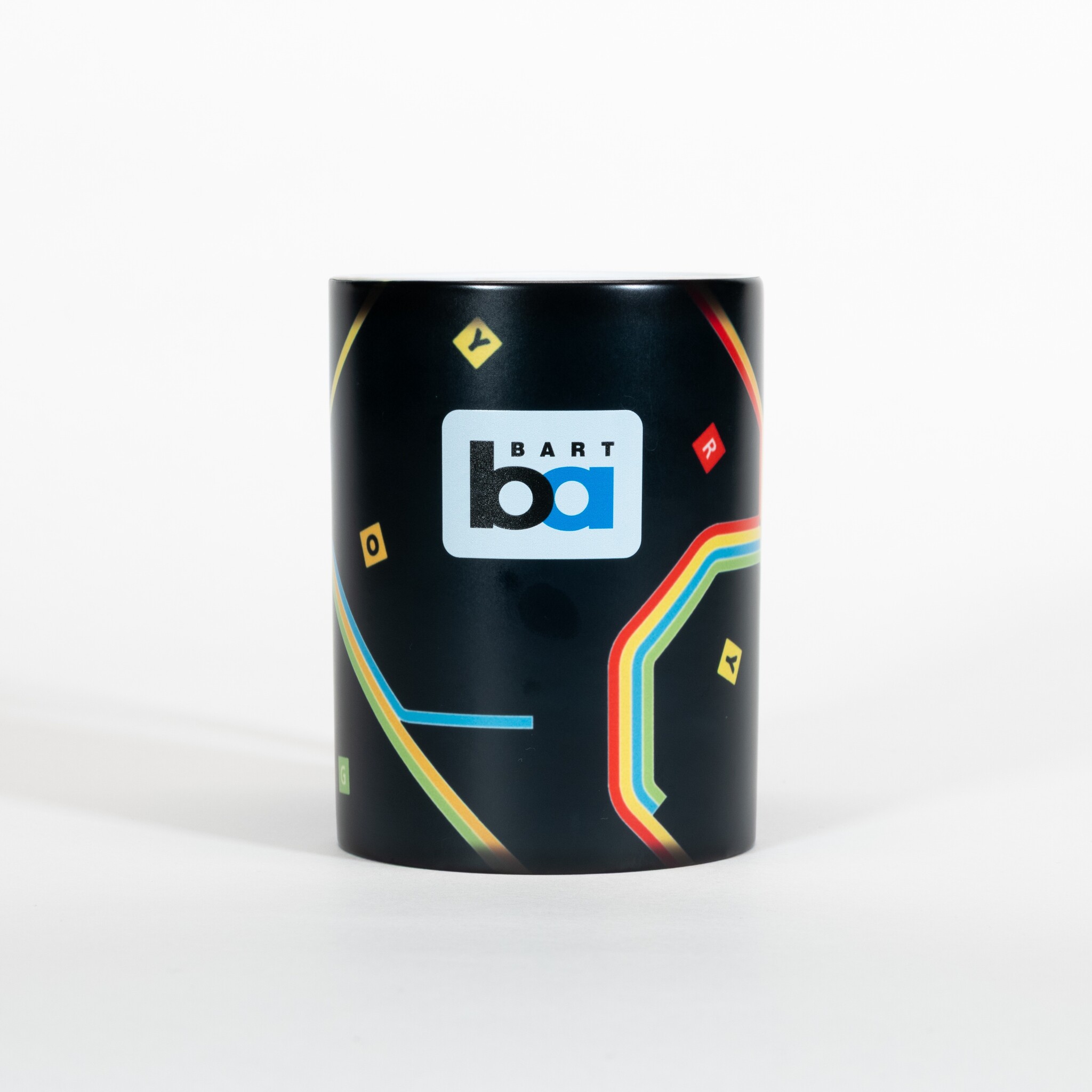 Color-Changing Mug - Lines and Icons