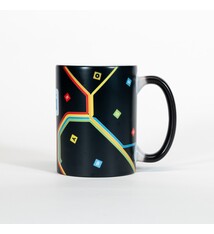 Color-Changing Mug - Lines and Icons