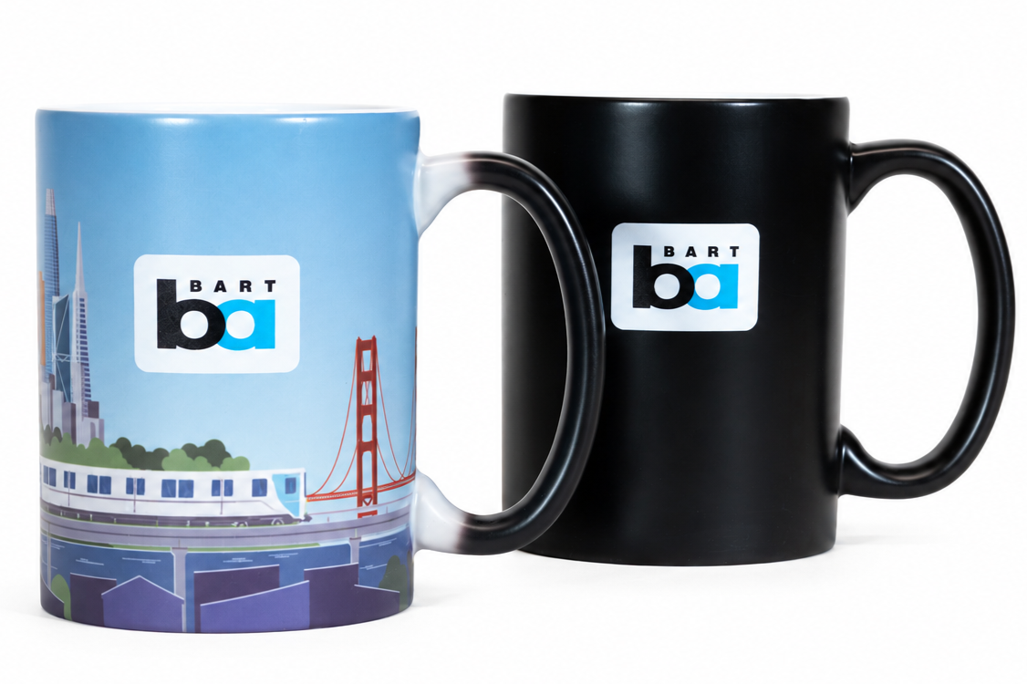 Color-Changing Mug - Bay Area Skyline