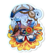 Anime Flower Sticker - Nimbus
