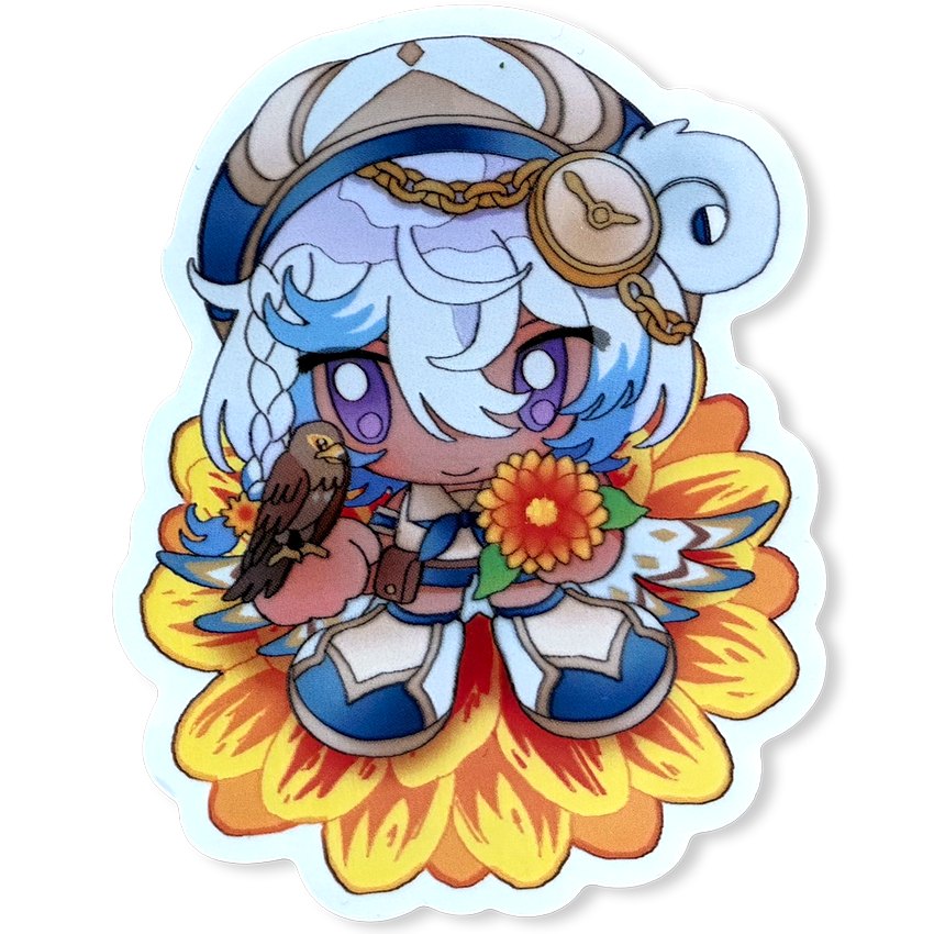 Anime Flower Sticker - Nimbus