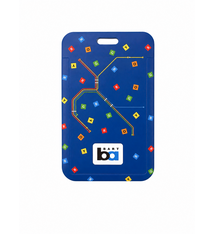 BART Lines and Icons Card Holder