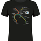 BART System Map T-Shirt