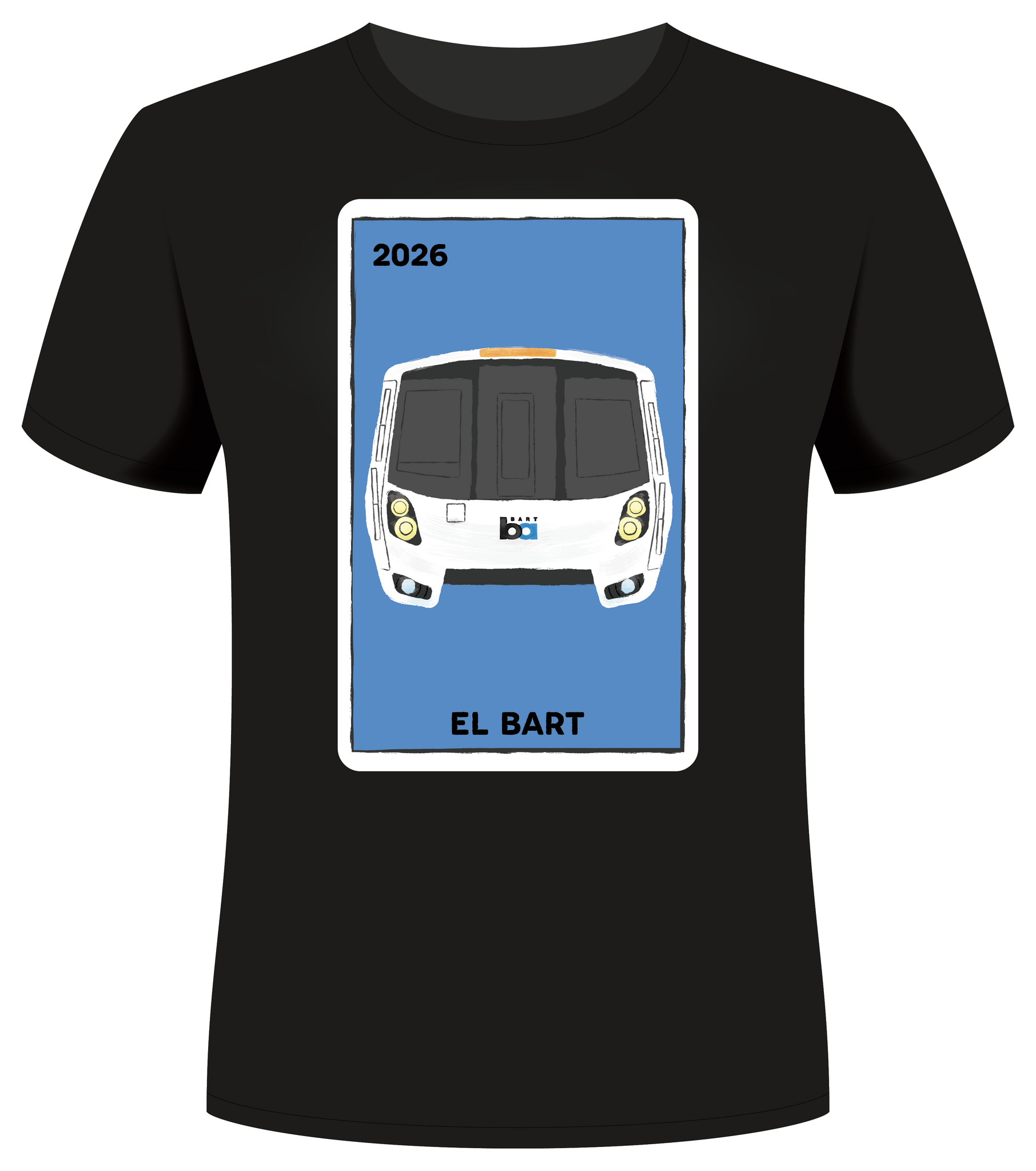 *PREORDER* BART Train Loteria T-shirt