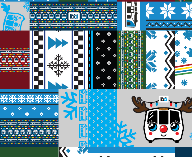 *NEW* BART Holiday Wrapping Paper
