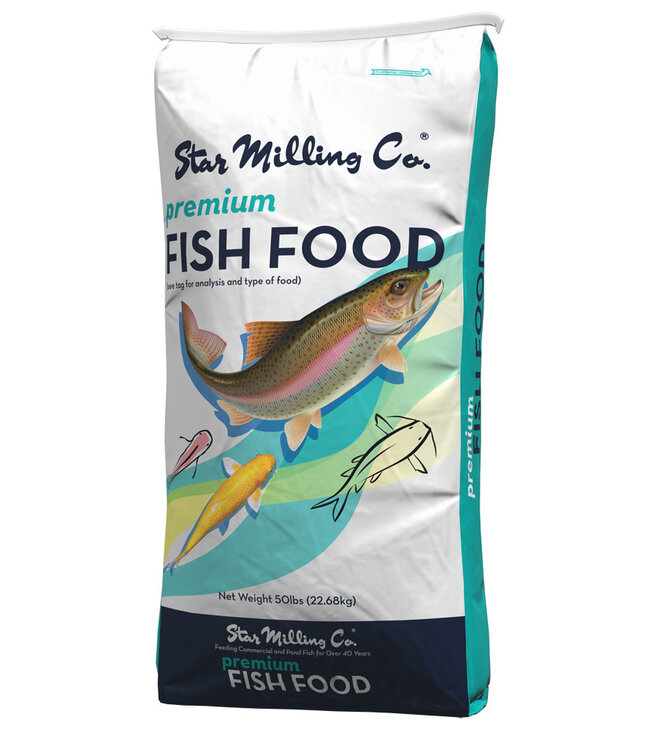 Star Milling Tilapia 35%, 1/8" or 3.3mm Float, 50 lbs.