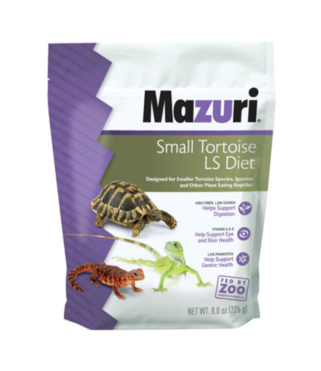 Mazuri Mazuri Small Tortoise LS  8oz.
