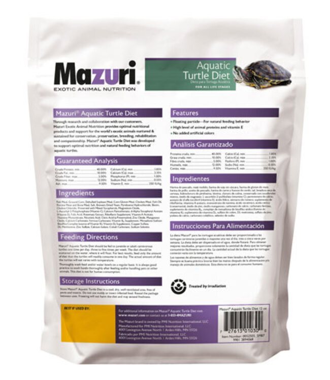 Mazuri Mazuri Aquatic Turtle Diet