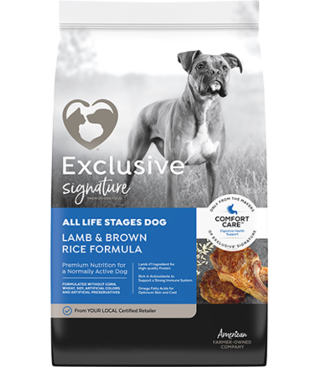 Exclusive Adult Dog Lamb & Brown Rice
