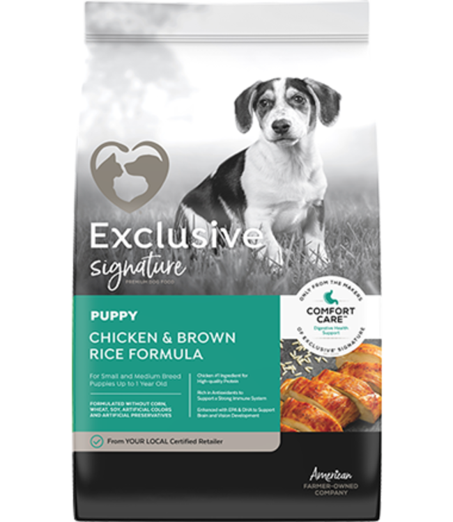 Exclusive Puppy Chicken & Brown Rice