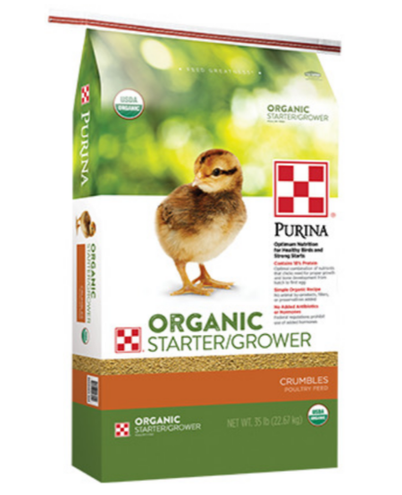 Purina Organic Starter-Grower 35 lbs.