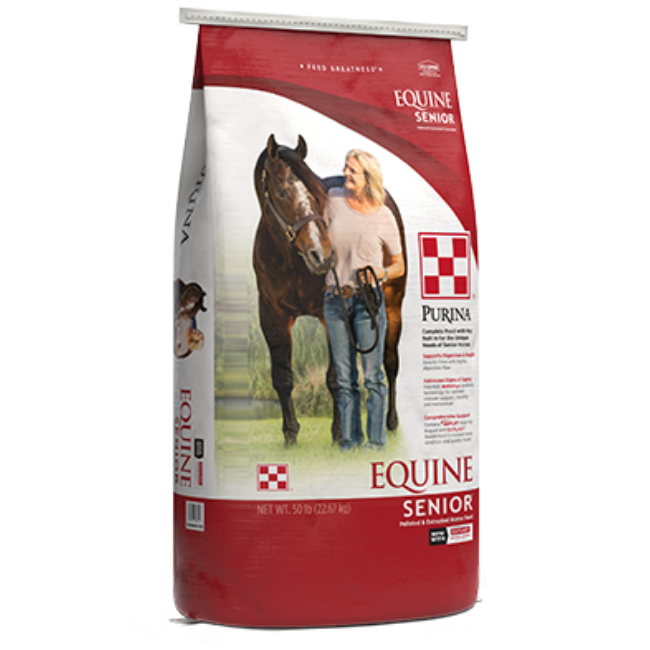 Purina Equine Senior 50 lbs. Waimanalo Feed Supply