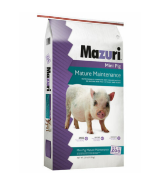 Mazuri Mazuri Mini Pig Mature Maint. 25 lbs.