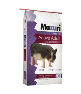 Mazuri Mazuri Mini Pig Active Adult 25 lbs.