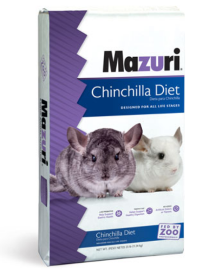 Mazuri Chinchilla Diet 25 lbs.