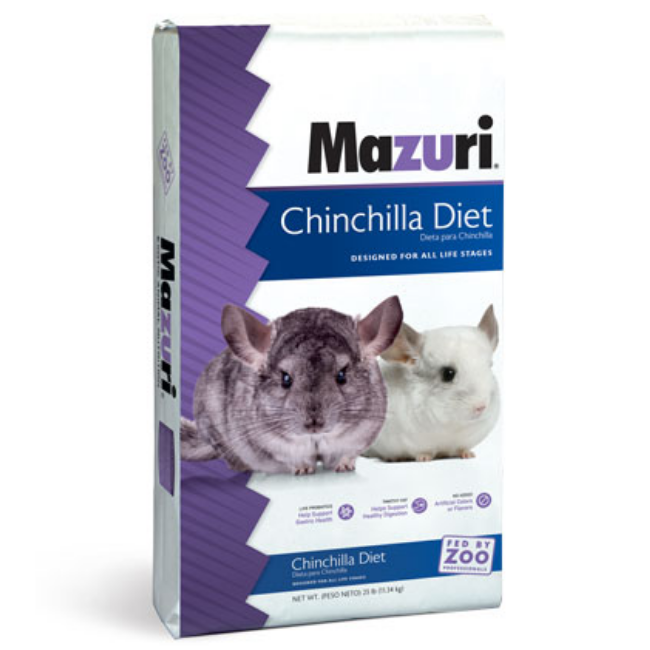 Mazuri Mazuri Chinchilla Diet 25 lbs.