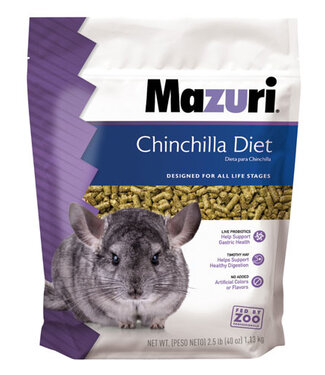 Mazuri Mazuri Chinchilla Diet 2.5 lbs.