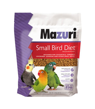 Mazuri Mazuri Small Bird Diet 2.5 lbs.