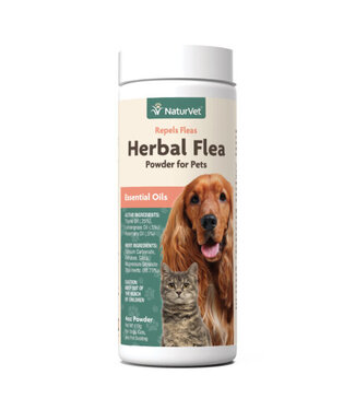 NaturVet Herbal Pet Powder 4 oz