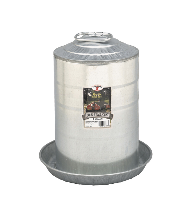 Ground Waterer, Metal Double Wall