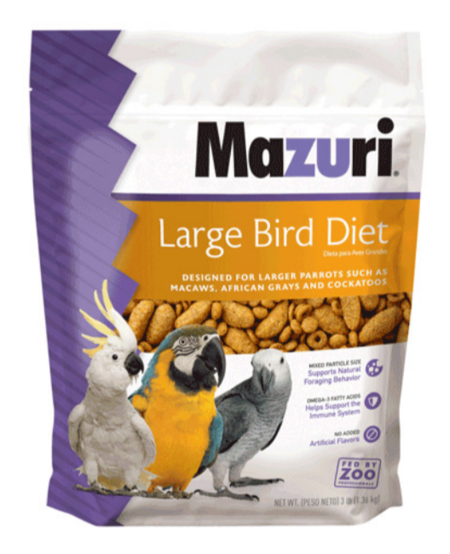 Mazuri Bird, Large Diet 3#