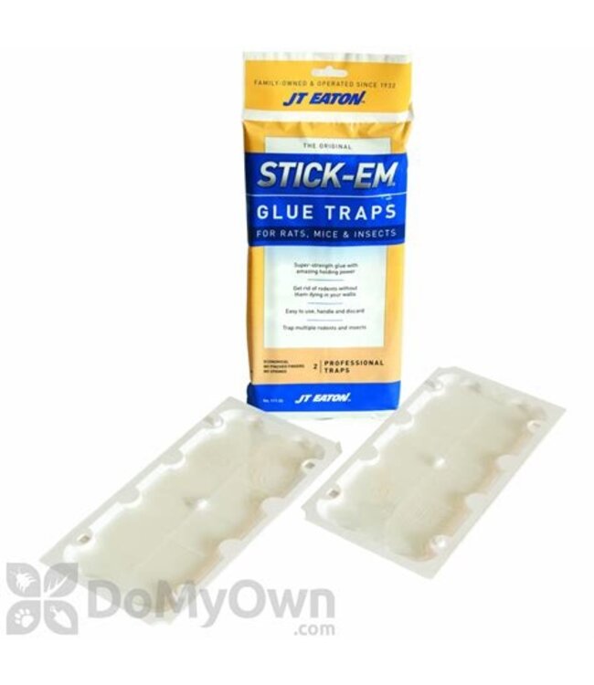 Eaton Stick-Em Rat Size Glue Trap, 2 Pack