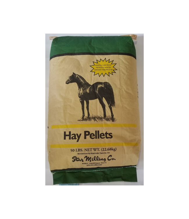 Star Milling Oat Hay Pellets 1/4'' 50 lbs.