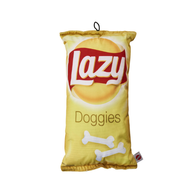 Lazy Doggies Fun Food Toy 8"