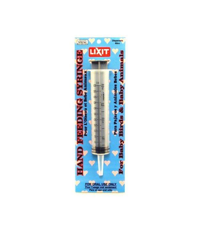 Lixit Lixit Hand Feed Syringe 60ml