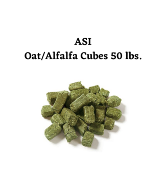 Oat Alfalfa Hay Cube, ASI 50 lbs.