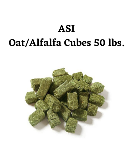 Oat Alfalfa Hay Cube, ASI 50 lbs.