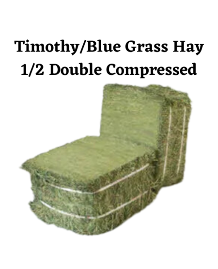 Timothy/Bluegrass MIX Hay, 1/2 Dbl Comp