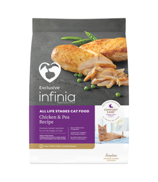 Infinia Cat Chicken & Pea Recipe 5 lbs.